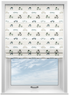 Brum Brum, Stone - Roman Blind